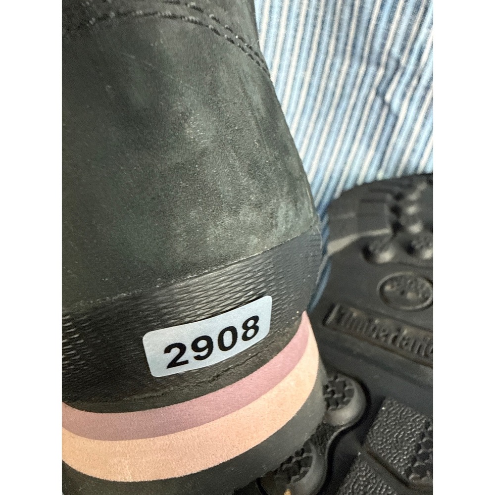Timberland Womens Euro‎ Mid Waterproof Lace Up Hiking Nubuck Boots A2K2Q Size 8 - Picture 13 of 13